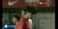国少1-1扳平塔吉克斯坦U16！袁博涵禁区内造点并亲自主罚命中